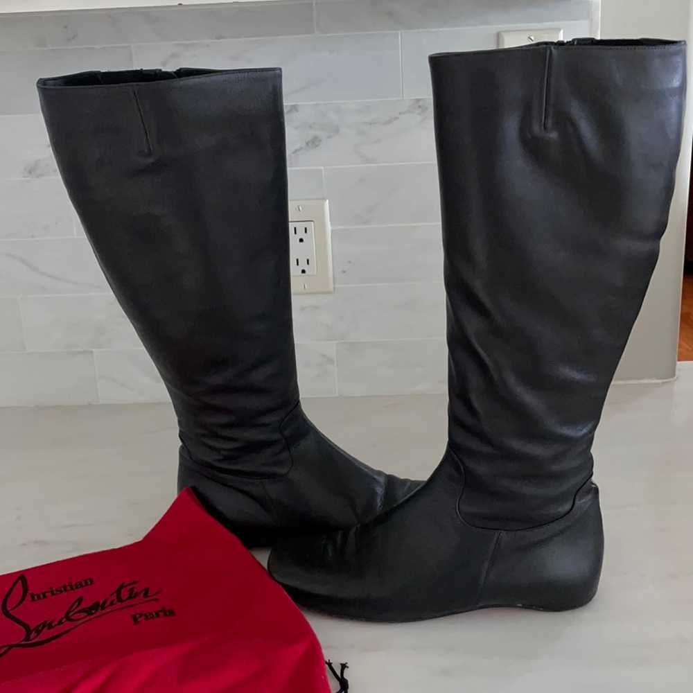 Christian Louboutin Botte flat boots